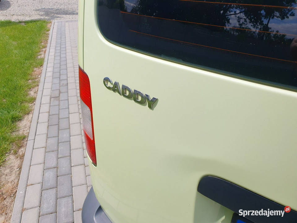 Volkswagen Caddy 19tdi 105 5 Osobowy Klima Raty przyciemniane szyby opolskie Strobice sprzedam