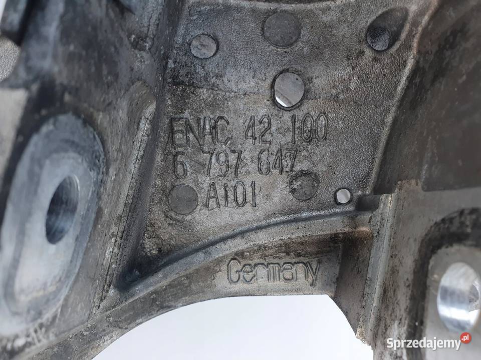 BMW F01 750 i 44 BITURBO SANKI BELKA POD SILNIK Rudka