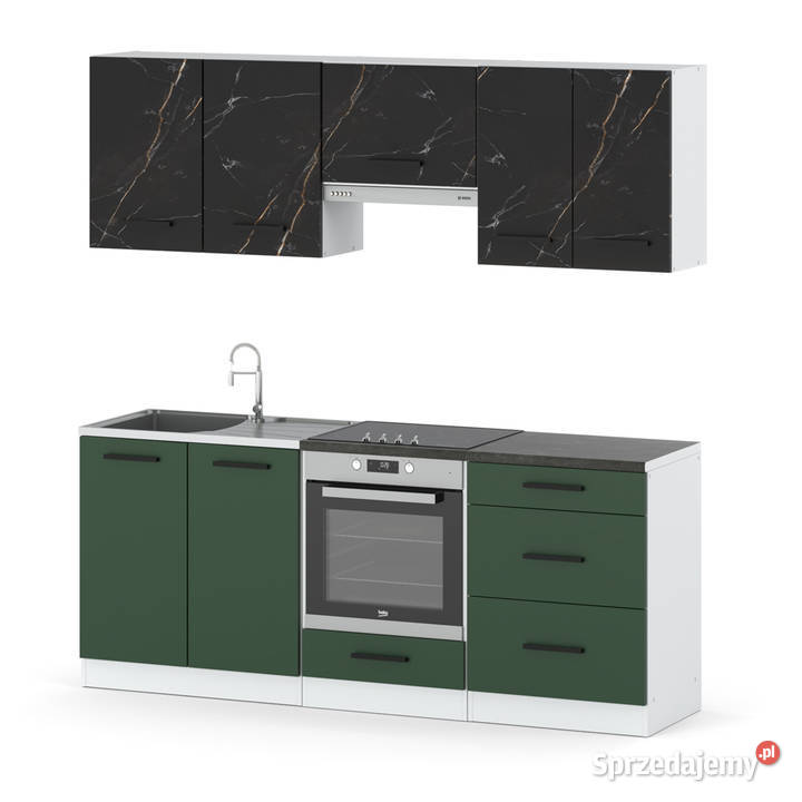 Kuchnia Nowoczesna Z Blatem Mała 20m Biała San 47cm Elbląg