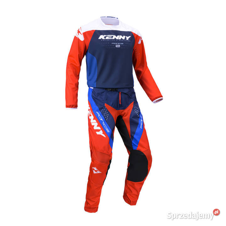 STRÓJ KENNY FORCE RED BLUE CROSS ENDURO warmińsko-mazurskie Mrągowo