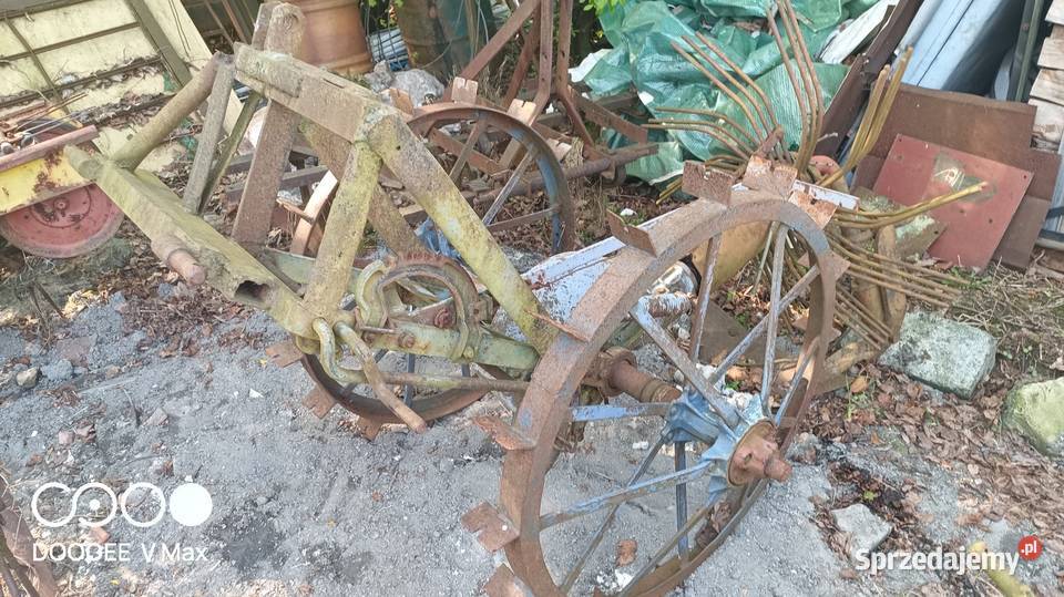 Zabytkowe maszyny rolnicze śląskie Bielowicko