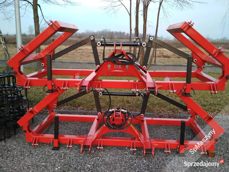 Ciężkie 5 polowe hydrauliczne brony polowe brona Środa Śląska