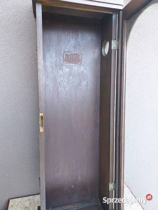 Szafka witrynka z obudowy starego przedwojennego Tczew