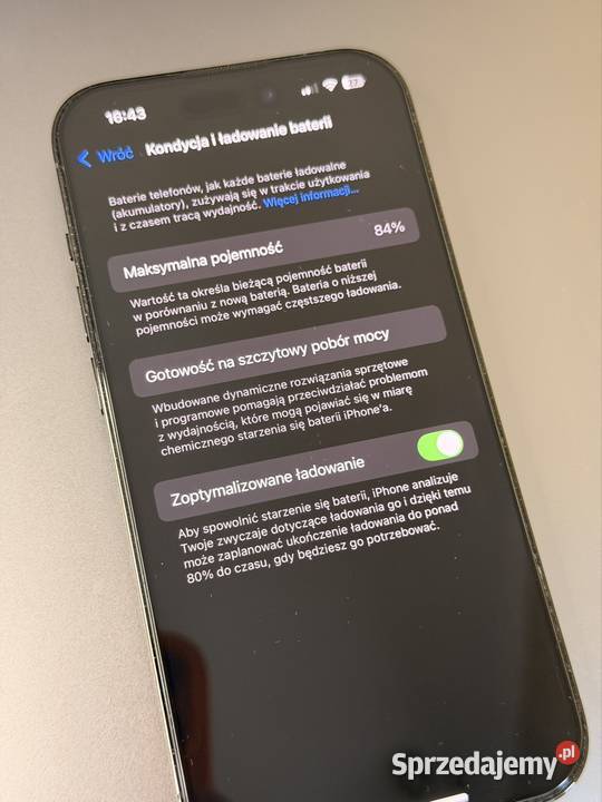 iPhone 14 Pro Space Black 128GB Apple / iPhone lubelskie Łuków