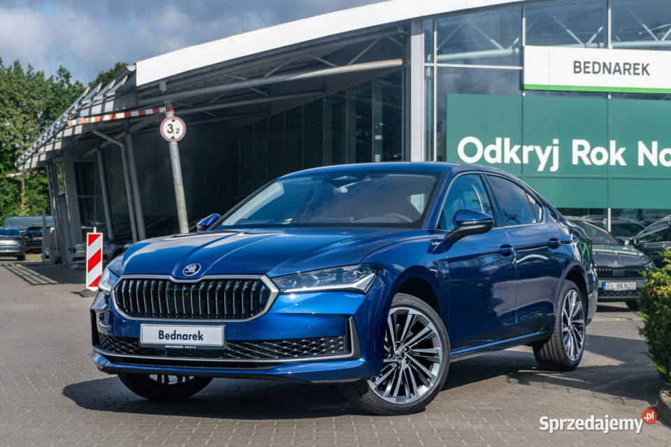 koda Superb LK 20 TDI 193 DSG 4x4 Dostępna ręki wielofunkcyjna kierownica Łódź sprzedam