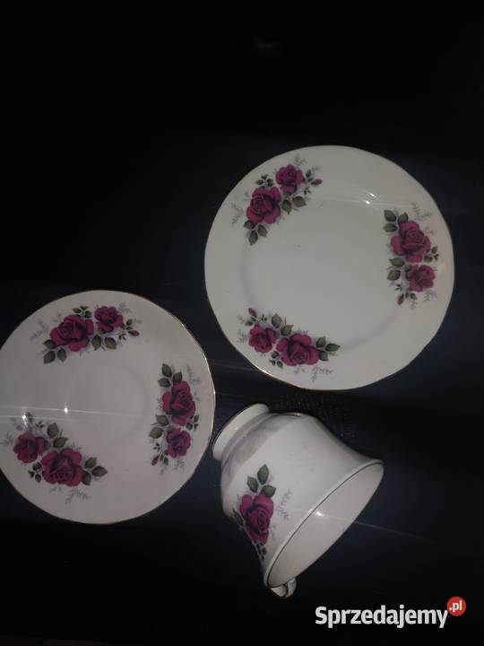 Filiżanka z talerzykiem Gainsborough England Gdańsk sprzedam