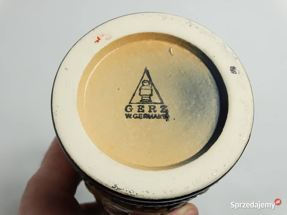 Oryginalny Kufel GERZ West Germany 24 Ceramika i lubelskie Biłgoraj