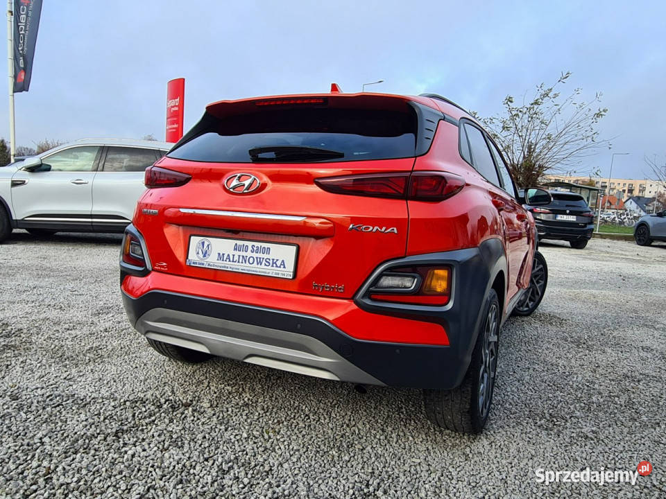 Hyundai Kona Navi Kamera HeadUp PDC Półskóry Led światła LED Wągrowiec sprzedam