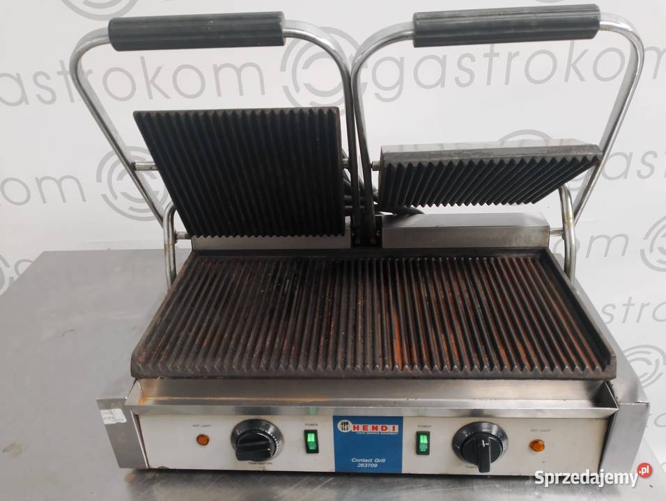Kontakt grill kontaktowy ryflowany podwójny Gastronomia dolnośląskie Wrocław sprzedam