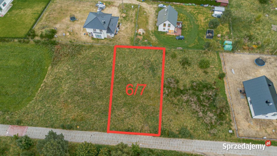 Działka 1030m2 Domatówko Słoneczna budowlana