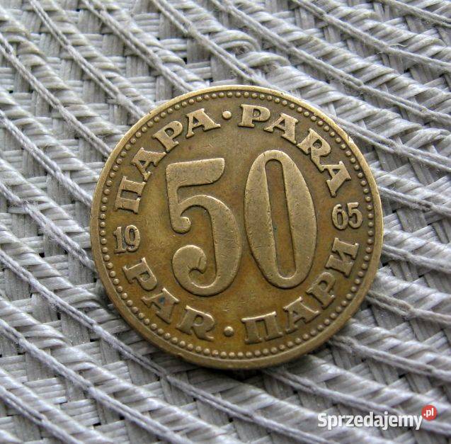 Jugosławia 50 Par 1965r Kalisz