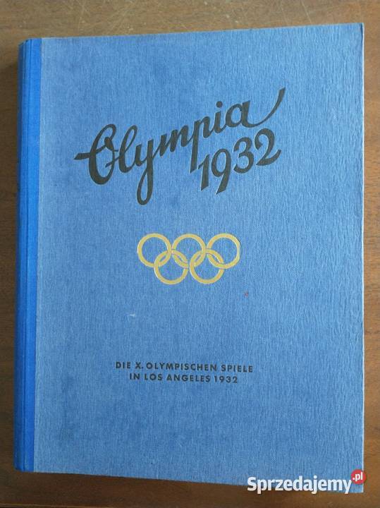 Album kolekcjonerski z 1932 roku Olimpiada Krotoszyn