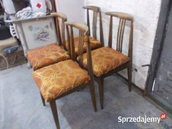 Stare krzesła M Zieliński typ 200100B Bielsko-Biała