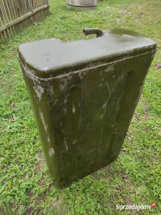 Stary zbiornik bak samochodowy 120l