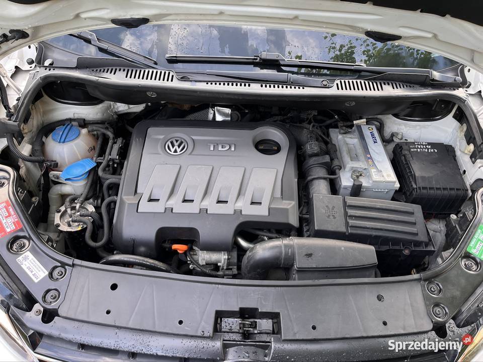 Volkswagen Touran II 16 VW TDI oszczędny na Rok produkcji 2011 Białystok