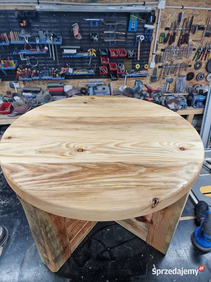 ława stolik kawowy drewno łódzkie Łódź sprzedam