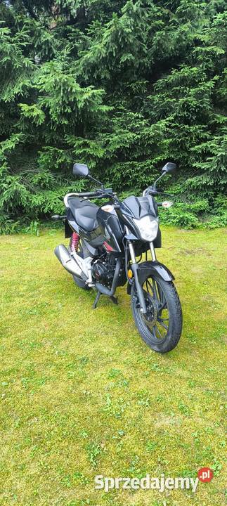 Honda CB125F 2018 2482 Pełna historia Józefów
