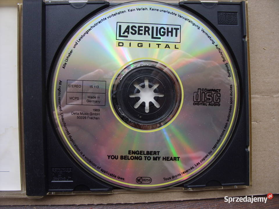 POP CD ENGELBERTYOU BELPNG TO MY 1989 Muzyka sprzedam