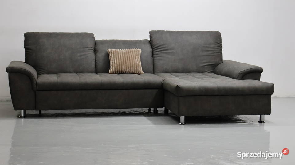 TCG NOWY NOWOCZESNY NAROŻNIK funkcja spania 282cm