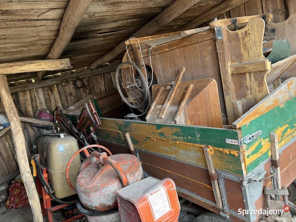 Przyczepa platforma wóz Zamość