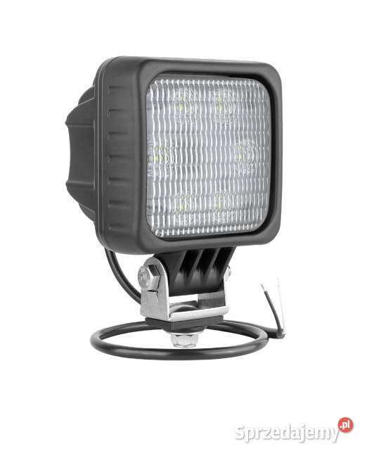 Lampa robocza 6xLED 25W 1224V 2000LM z przewodem ciężarowe Nisko