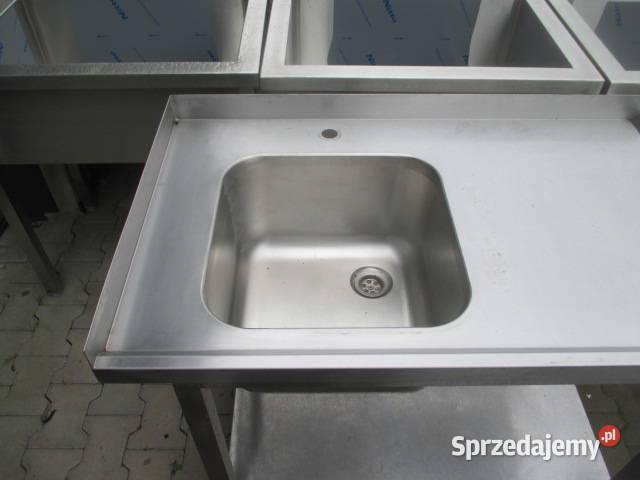 Zlew Gastronomiczny 1 Komorowy Z Półką 1006085 Ostrów Wielkopolski sprzedam