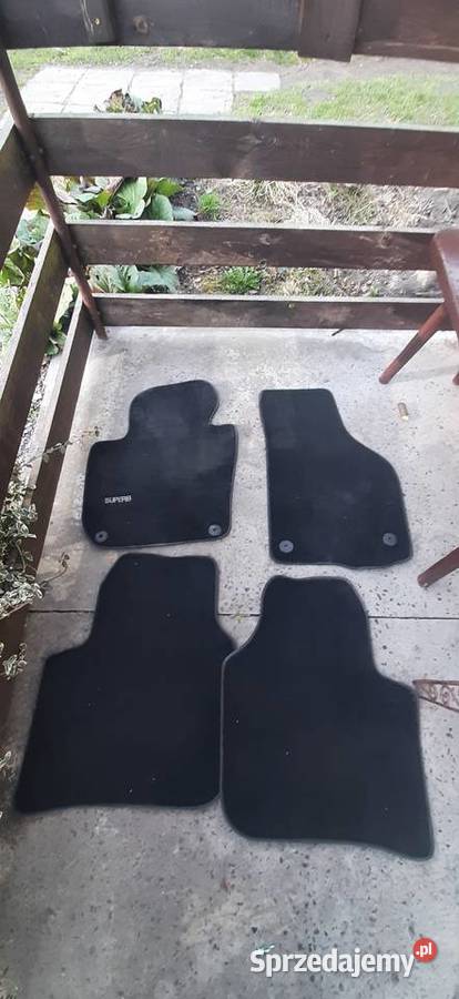 Dywaniki welur Skoda Superb2
