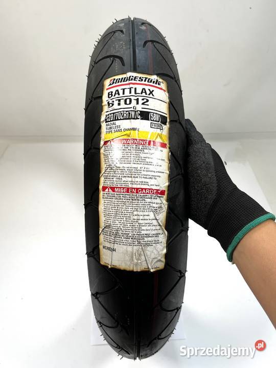 4192 Opona motocyklowa BRIDGESTONE BATTLAX BT012 70 Łobżenica
