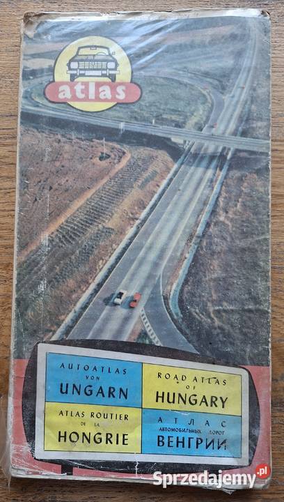 Road atlas of Hungary 1360 000 j ang niem franc Kraków