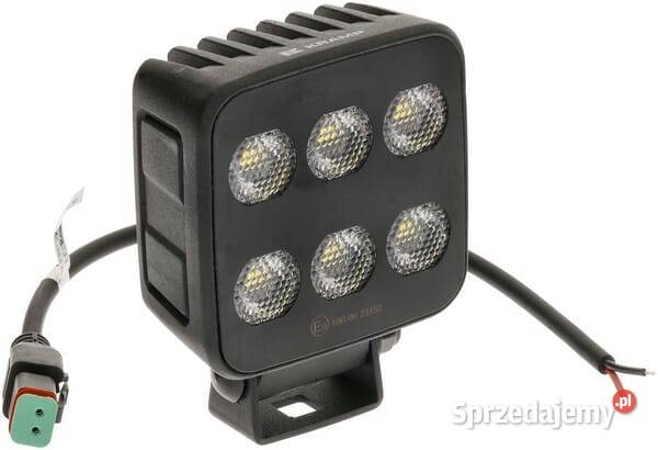 Lampa robocza LED kwadratowa 60W 6600lm 1224V Kamionna