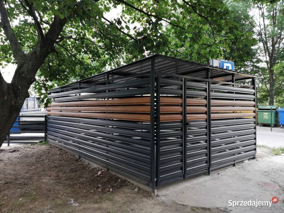 Wiaty śmietnikowe altany zadaszenia