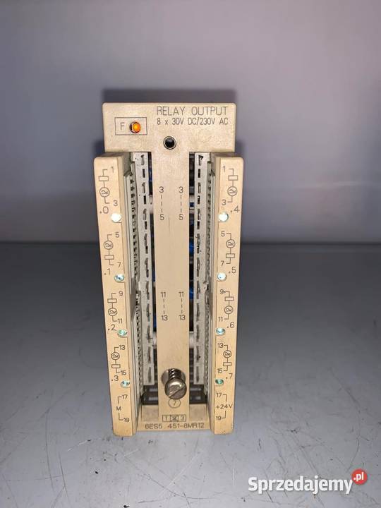 Relay Output 8x 30VDC230VAC 6ES5 4518MR12 mazowieckie Warszawa