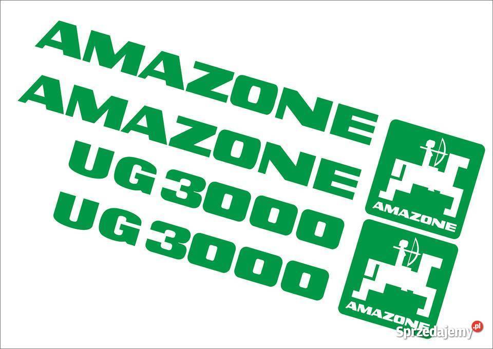 Naklejki Amazone UG 3000 inne modele