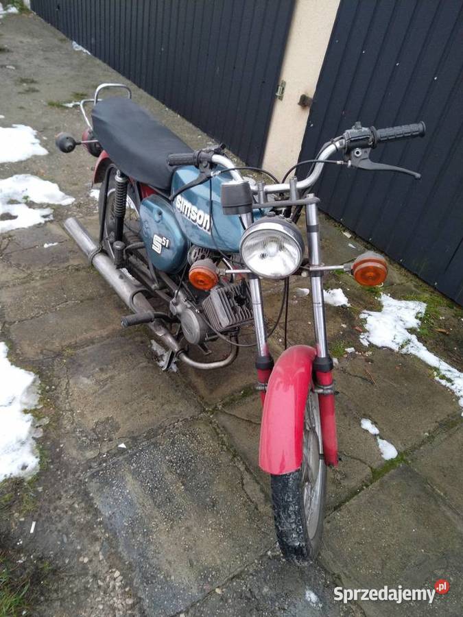 Simson S51 zarejestrowany Włoszczowa