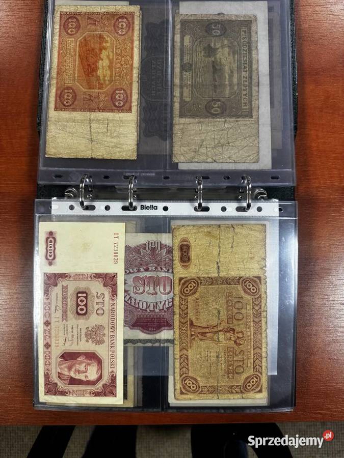 Kolekcja banknotów PRL kolekcjonerskie marki Pozostałe Pustków-Osiedle