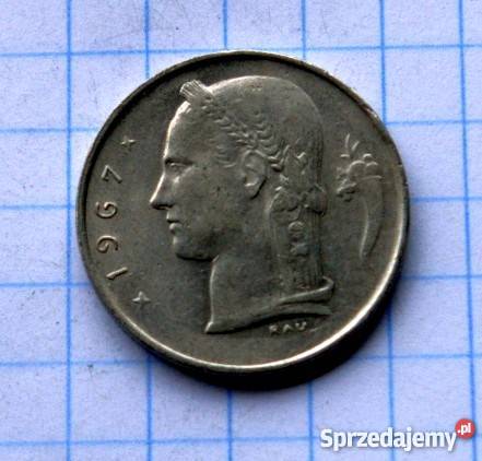 1 FRANK 1967 BELGIA Parczew