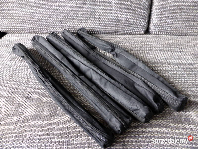 Pokrowce Futeraly na szczytowki wedki podporki Sport i Wypoczynek Ełk sprzedam