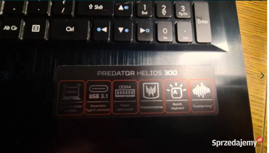 Acer Predator i77700HQ GTX 1060 6GB 156 FHD IPS Przemyśl