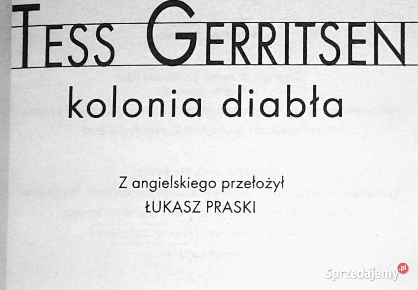 Kolonia diabła James Rollins lubelskie Chełm