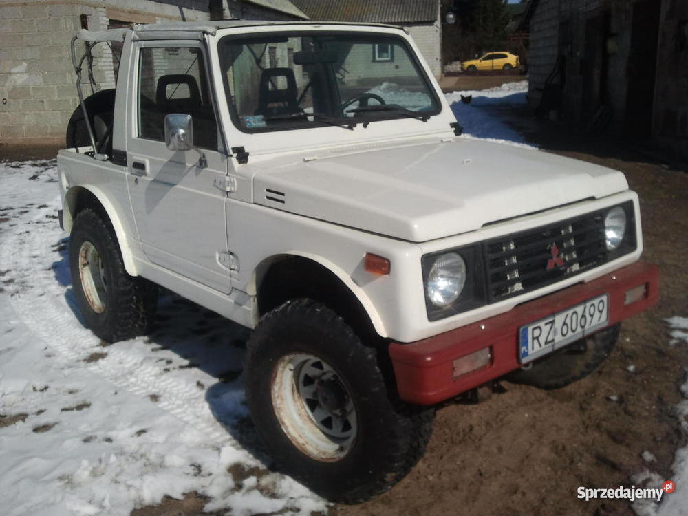 Suzuki Samuraj SJ413 blokada mostu Dobre