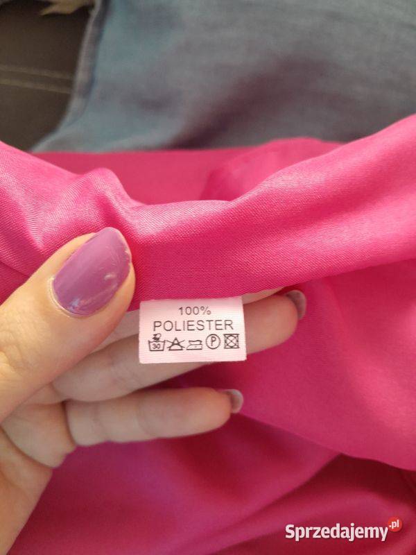 Fuksjowa sukienka rozmiar 38 firmy Exclusive Siewierz