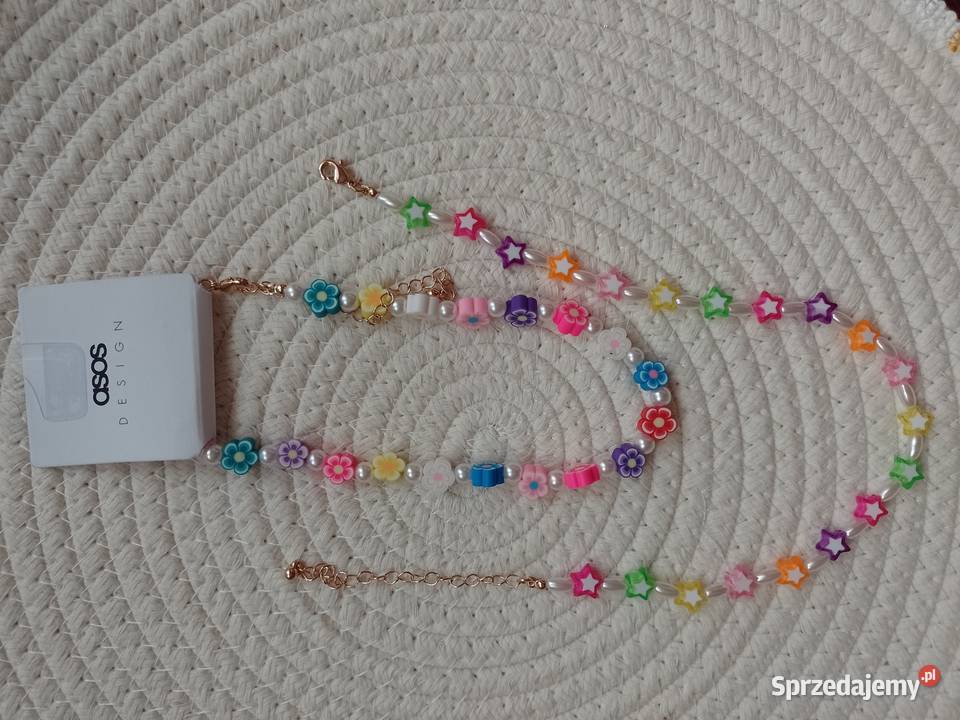 ASOS Dwa naszyjniki naszyjnik wisiorek z Londynu Kraków