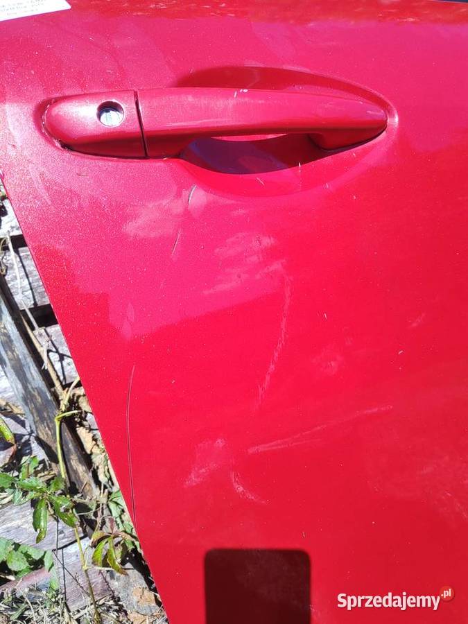 Drzwi Mazda 3 II bl 2013r prawy przód z szybą osobowe Drzwi Motoryzacja Lubaczów