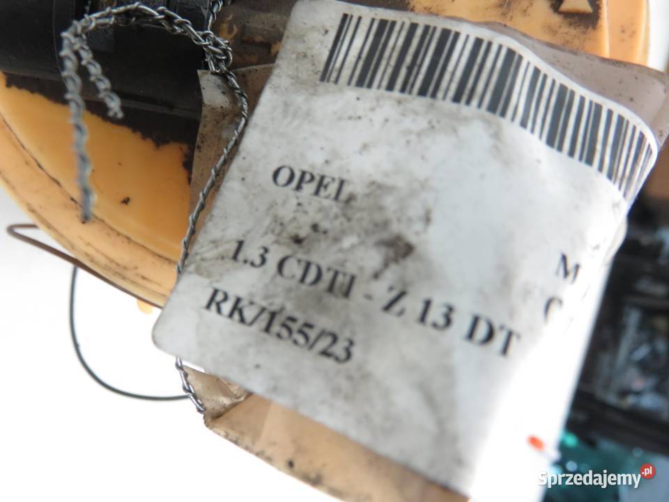 POMPA PALIWA OPEL MERIVA A 13 CDTI Z 13 DT małopolskie