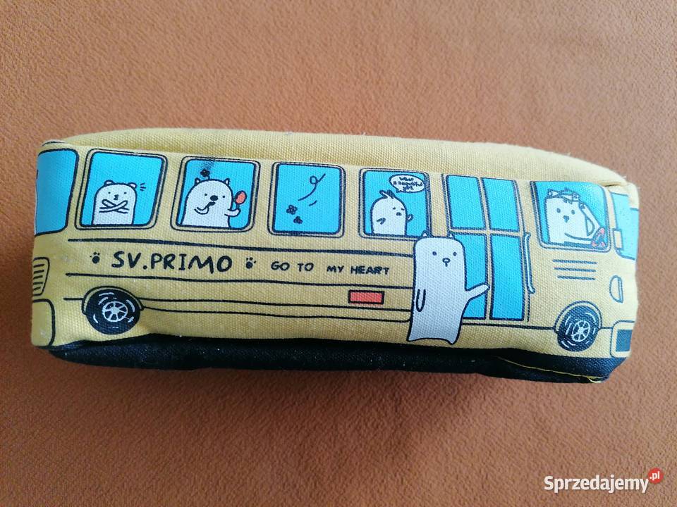 Piórnik Szkolny Tuba Organizer Autobus Szkolny Łódź sprzedam