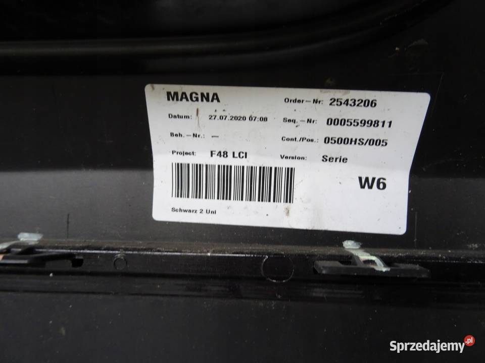 BMW X1 F48 LIFT LCI ZDERZAK PRZEDNI PRZÓD Gorzów Wielkopolski