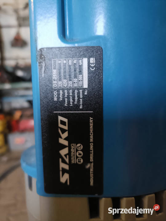 Wiertnica do betonu diamentowa STAKO OB255E 2020 pomorskie Czarne