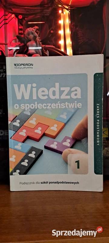 Podręcznik wiedza o społeczeństwie wos Operon Książki i Podręczniki lubelskie Świdnik sprzedam