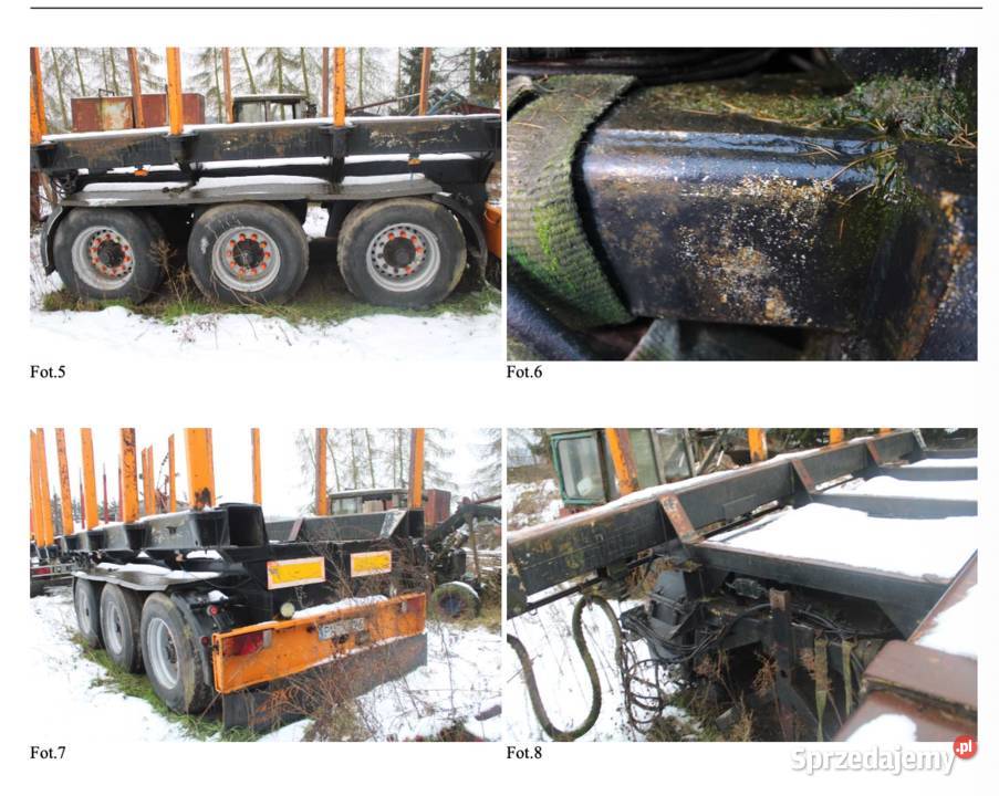 Syndyk sprzeda naczepę Lemax model NT33 2003 Bolewice