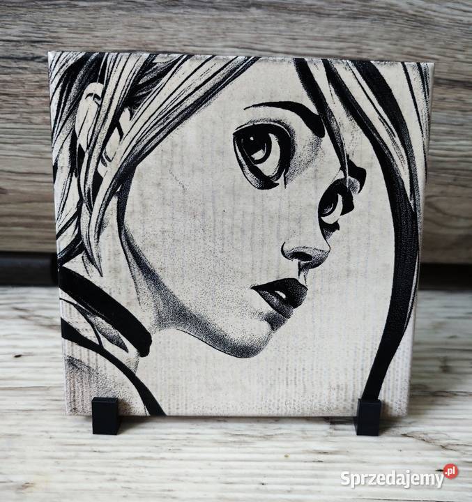 Arcane kadry z filmu serialu wygrawerowane na Jankowice